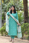 Taarika South Cotton, Hanblock Suit Sets