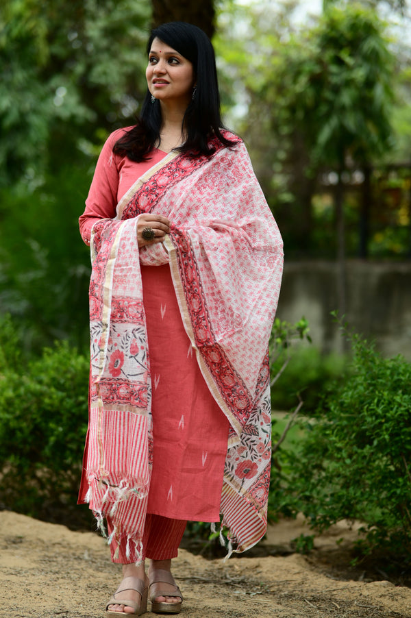 Kumudini South Cotton,Hand block suit sets