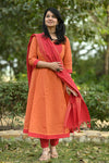 Tharunika Flame Anarkali Set