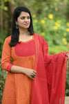 Tharunika Flame Anarkali Set