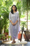 Aaranya Floral Cotton Kurta Set