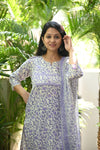 Aaranya Floral Cotton Kurta Set