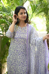 Aaranya Floral Cotton Kurta Set