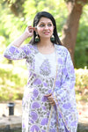 Padmaja Fresh FloralsHand block Suit Set with Dupatta