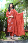Pravya Bloom Cotton Suit Set (Available in 3 Summer Shades)