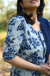 Neelakshi Indigo Print Kurta Suit Set