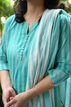 Mansi Blue South Handloom Suits Sets
