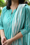 Mansi Blue South Handloom Suits Sets