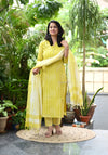 Mansi Yellow South Handloom Suits Sets