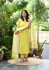 Mansi Yellow South Handloom Suits Sets
