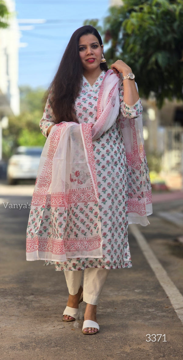 Svadha Kota Doria Suit Sets