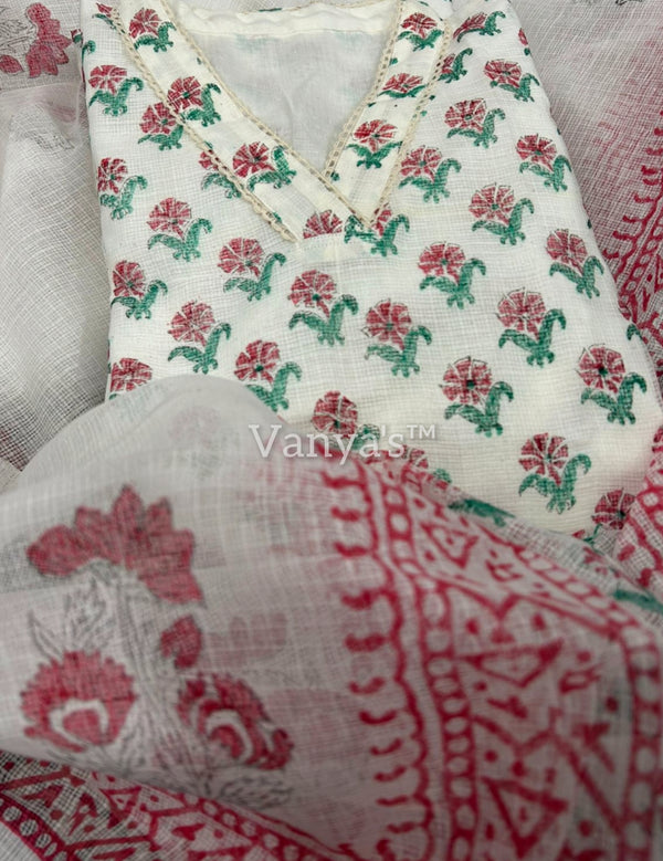 Svadha Kota Doria Suit Sets