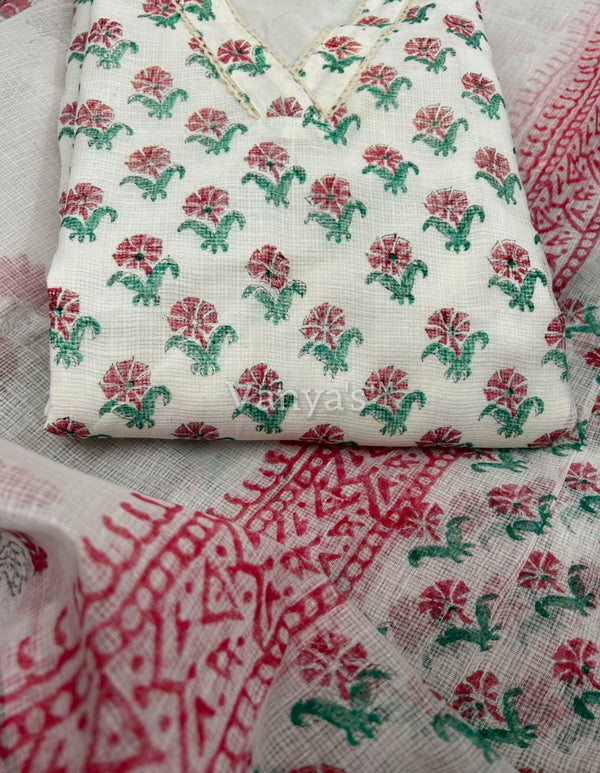 Svadha Kota Doria Suit Sets