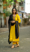 Nivea Mustard Grace Set with Dupatta