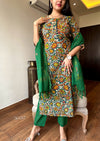 Induja Kalamkari South Cotton Suit Sets
