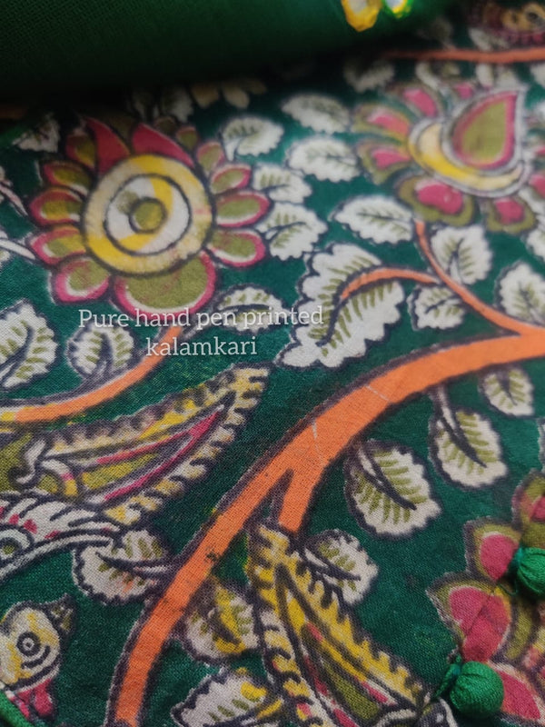 Induja Kalamkari South Cotton Suit Sets