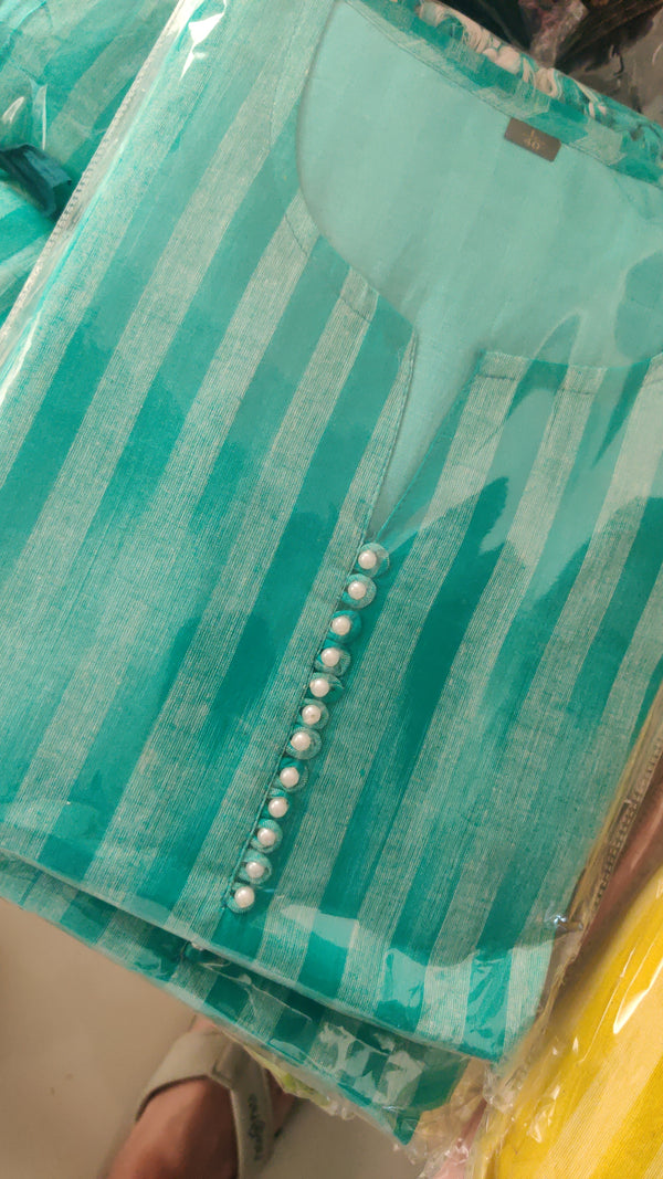 Mansi Blue South Handloom Suits Sets