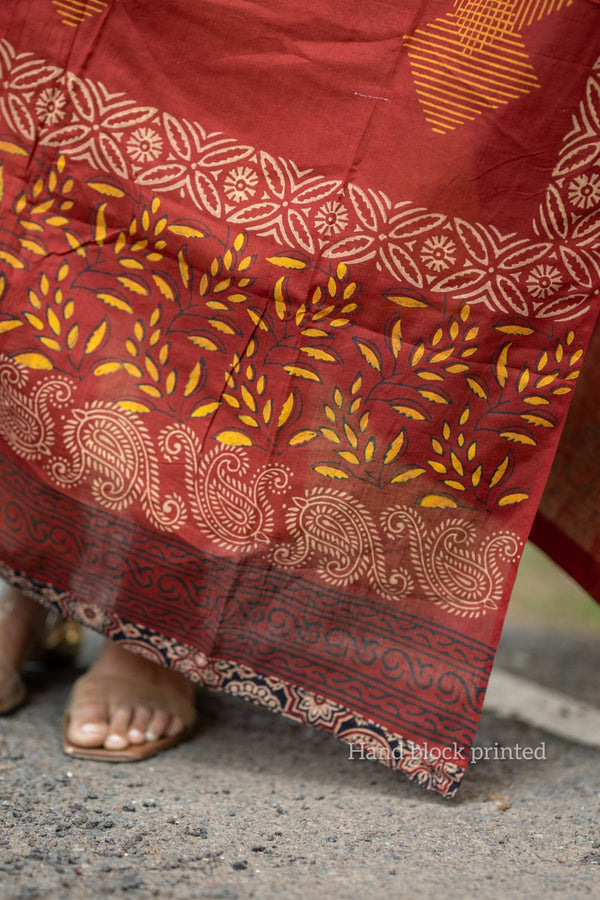 Nishita yellow Grace Set with Dupatta