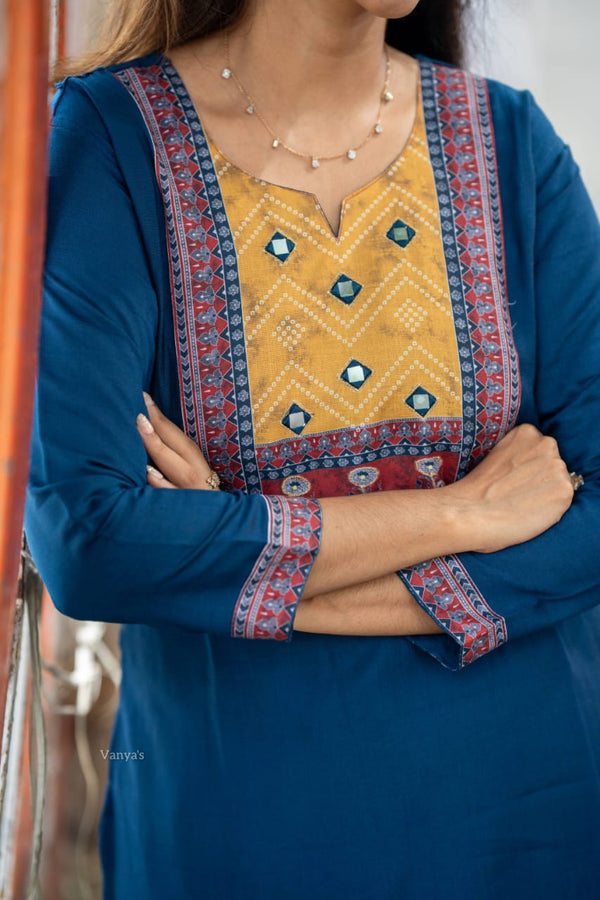 Kutch Traditional Suit Set with Dupatta