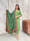 Nutaan Olive Grace Kurta Suit Set