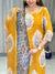 Laya Mustard Hand Block Batik Print Kurta Suit Set
