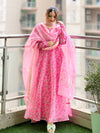 Tarunika Kota Doria Anarkali suit set