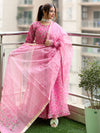 Tarunika Kota Doria Anarkali suit set