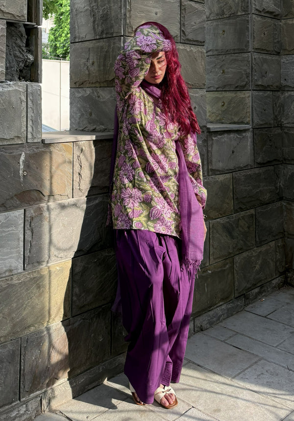 Aabheri Farsi Floral Suit Set