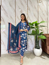Nalini Blue Lily Kurta pant Set