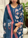 Nalini Blue Lily Kurta pant Set