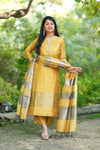 Kanak Rekha Premium SilkSuit Set-Mul mul lining