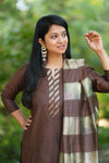 Mrinalini Silk Heritage Suit Set