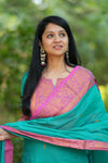 Kanchi Glow –Gulnaar Woven Elegance Set