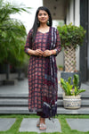 β¨ Aavira Linen Hand BlockPrinted Suit Set with lining