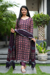 β¨ Aavira Linen Hand BlockPrinted Suit Set with lining