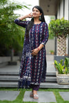 ✨ Kashvi Linen Hand BlockPrinted Suit Set with lining