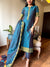 Aadhira Banarsi Silk Teal Kurta set
