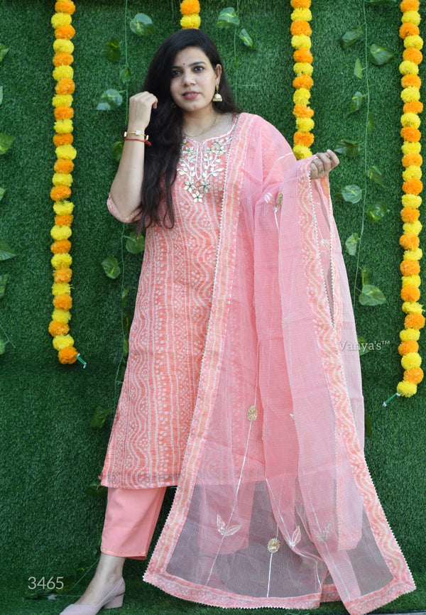 🌺TanirikaRadiate Grace Kota Doria in Soft Ethnic Sophistication 🌺