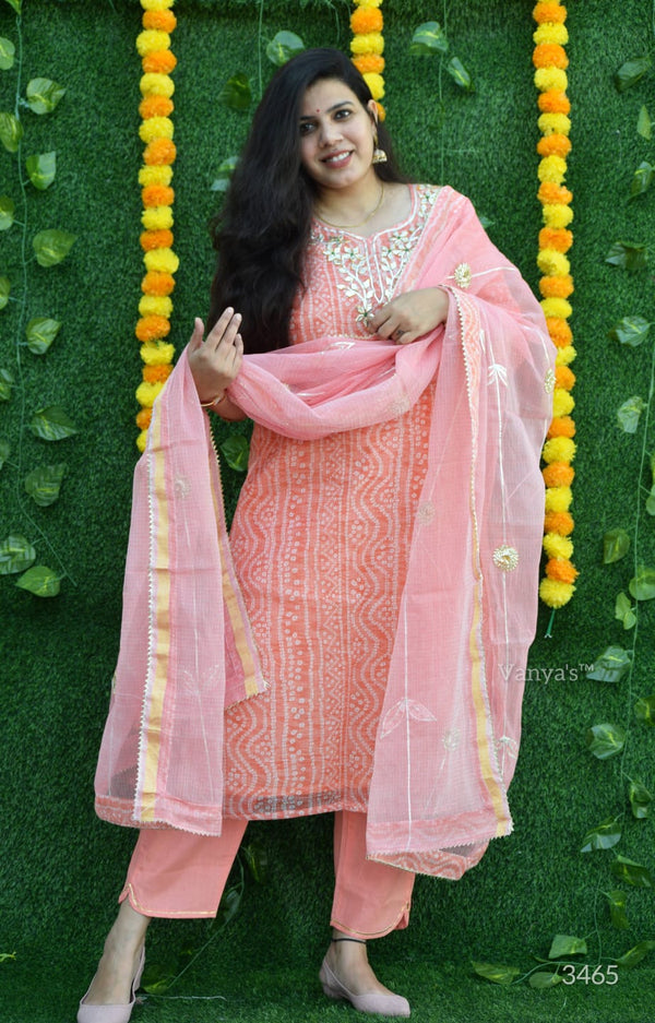 🌺TanirikaRadiate Grace Kota Doria in Soft Ethnic Sophistication 🌺