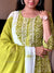 Lime Bloom Cotton Set