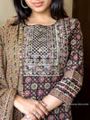 Mosaic Black Kurta Set