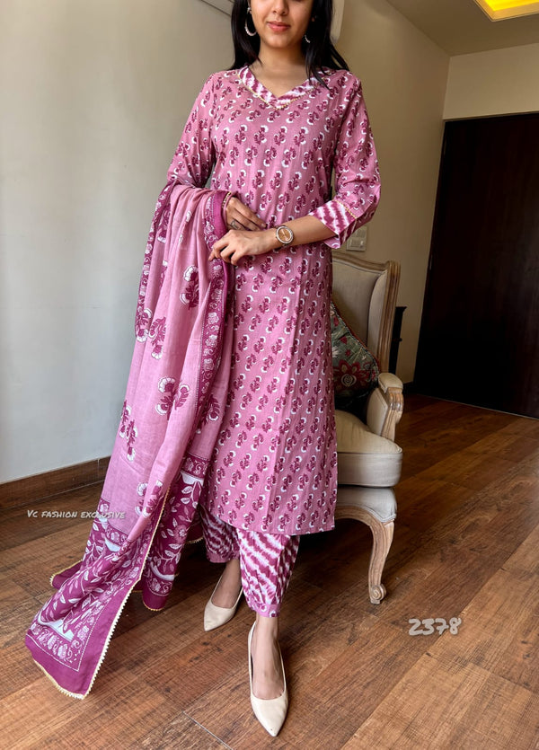 GulabGhar Cotton Elegance Set