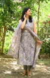 πΈFloral Breeze Muslin Suit Set