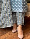π· Azure Charm Cotton Suit Set