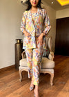 Sunset Bloom 3-Piece Co-ord Set