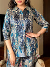 πUrban Luxe Co-ord Set (Available in Teal Blue & Orchid Purple)