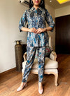 πUrban Luxe Co-ord Set (Available in Teal Blue & Orchid Purple)
