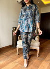 πUrban Luxe Co-ord Set (Available in Teal Blue & Orchid Purple)