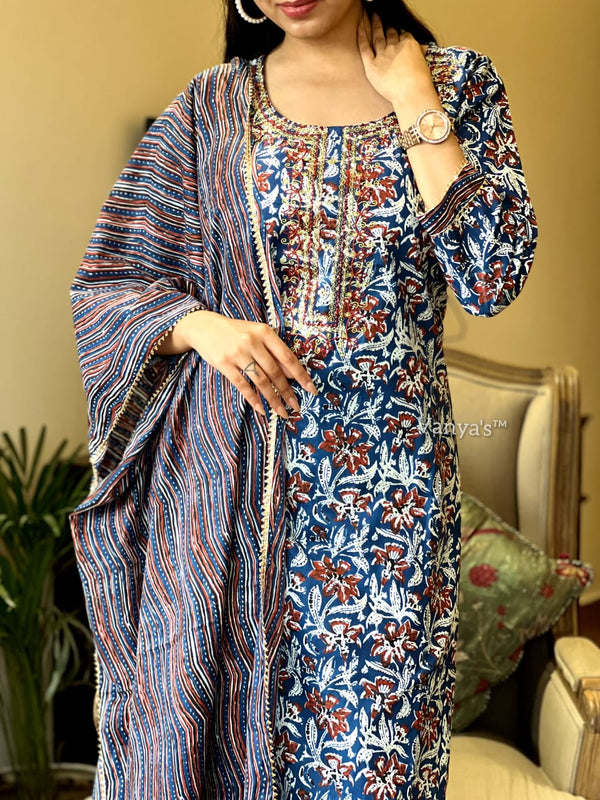 β¨ Name: Rustica & Mosaic Melody Cotton Suit Set