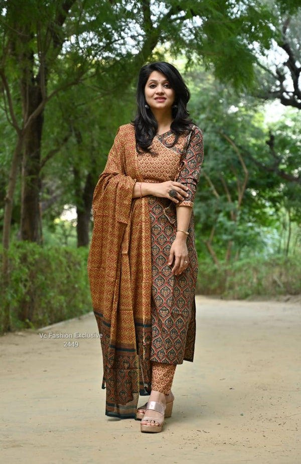 Rust Heritage Cotton Set
